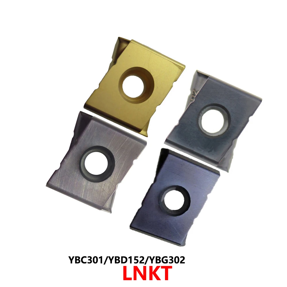 

Original LNKT 1506 LNKT1506 LNKT1506EN-ZR LNKT2510 ZR YBC301 YBD152 YBG302 Milling Carbide Inserts CNC Tools Blades LNKT25