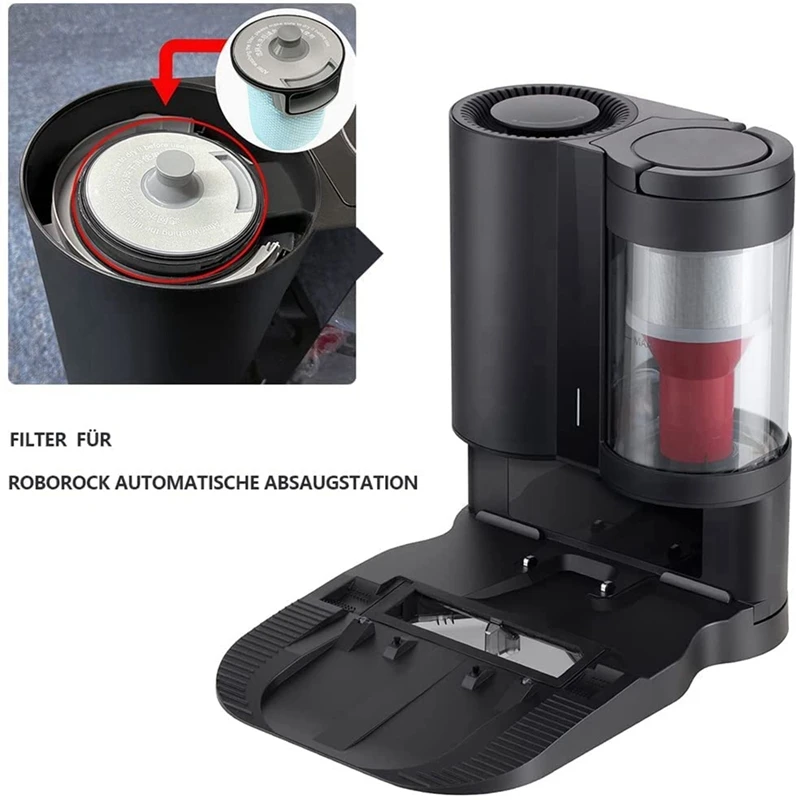 Suction Station Filter For Xiaomi Roborock S7, S7+, T7, T7plus Vacuum Cleaner Filter