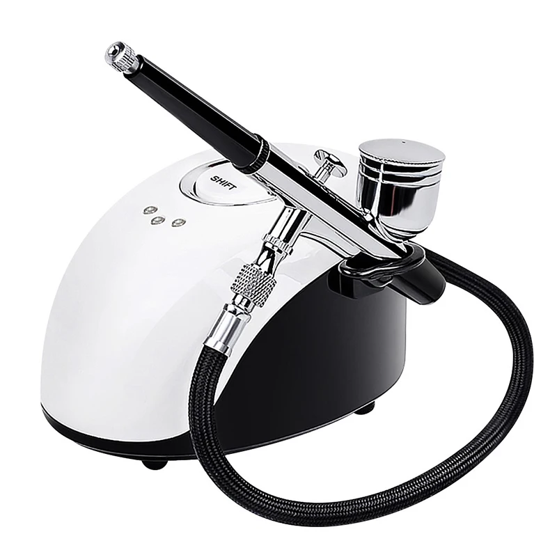 High Pressure Oxygen Infusion Hydro Facial Machine Oxygen Jet Skin Revitalizer Tattoo Body Paint Tool Acrylic Nail Art Air Brush