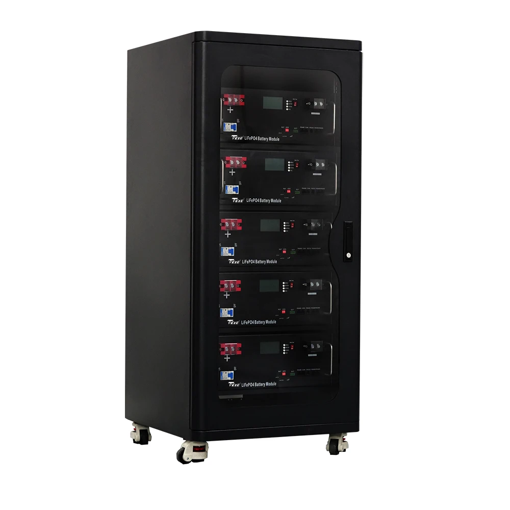 Home Stack Wall Mounted High Voltage Stackable 50ah 100ah  200ah Lifepo4 Lithium Batteries