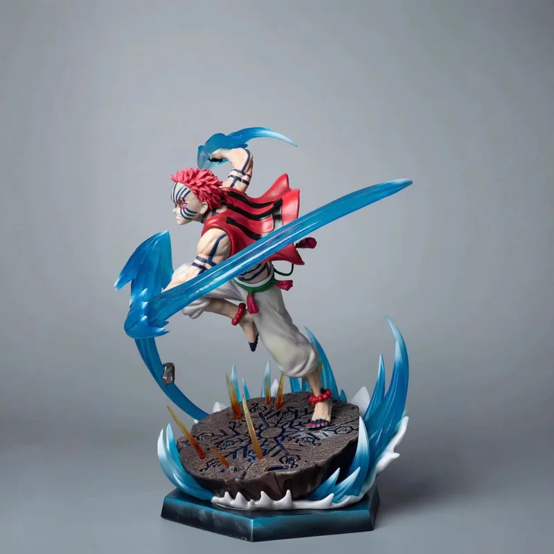 アニメ鬼滅の刃 赤鬼フィギュア 煉獄杏寿郎 黒死牟 アクションフィギュア PVC製フィギュア モデル装飾品 コレクタブル テーブルクラフト