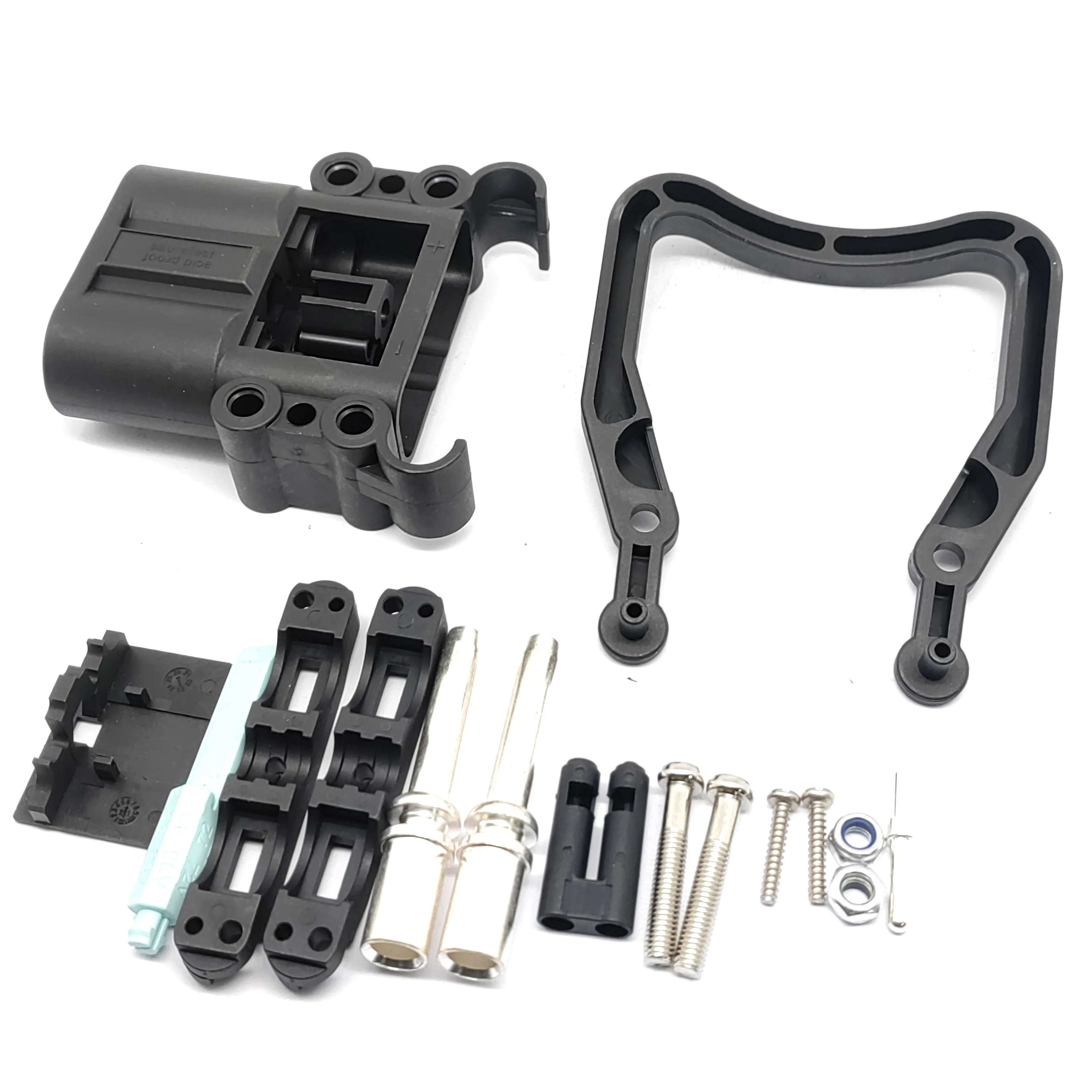 Imagen 4: Conector Macho de Repuesto de Alta Corriente para Montacargas Linde - 160A 35mm² - Compatible con OEM 7915003371