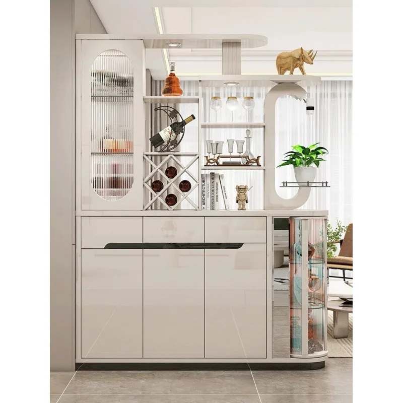 

Entry, living room, double-sided, porch, cream wind, shoe cabinet, screen, partition, against the wall