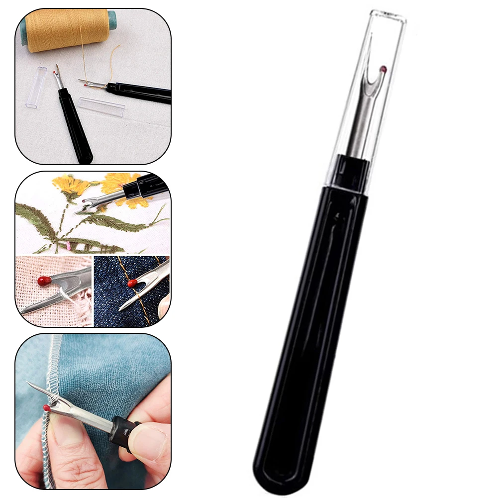 1PC Black Seam Ripper For Sewing Craft Removal Of Thread For Needlework Thread Cutter Craft Tool Sewing Accessory