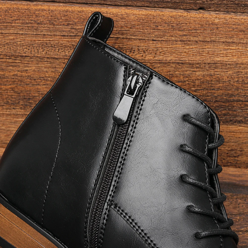 7-13 Boots Men 2023 Fashion Brand Comfortable Ankle Boots