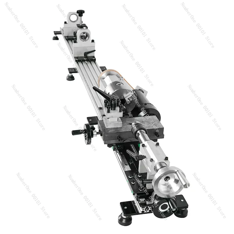 FS-7075G Brushless Electric Manual Metal Lathe Machine With Casting Bed for Pool Cue Repairing