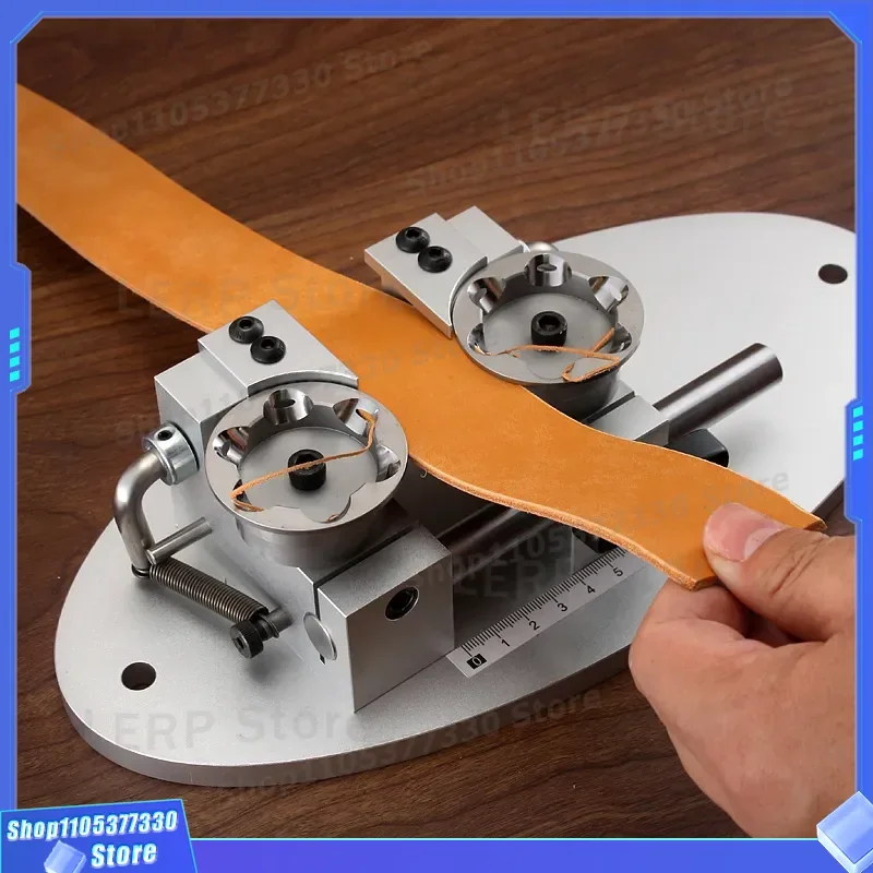 Manual Leather Edge Creaser Tool 2.4KG Handmade Belt Fillet Machine Quick Edging Device for DIY Craft Making M01 Model