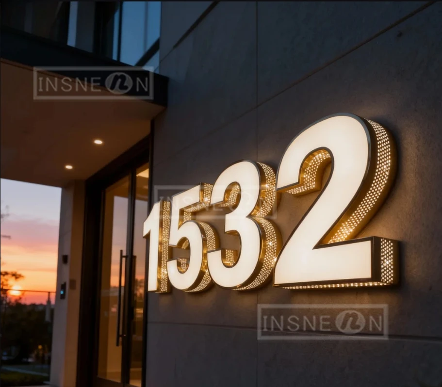 Neonowe logo LED na zamówienie, reklama firmowa, personalizowany projekt, oznakowanie, metalowe szyldy, plakat, tablica świetlna, litery, akryl na zewnątrz