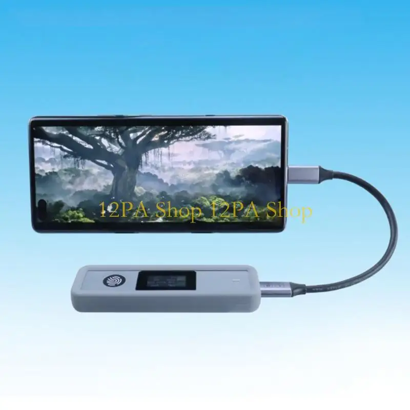 12PA Photeprint Encryption SSD العلبة NVME SSD دعم USB3.2 10 جيجابت في الثانية