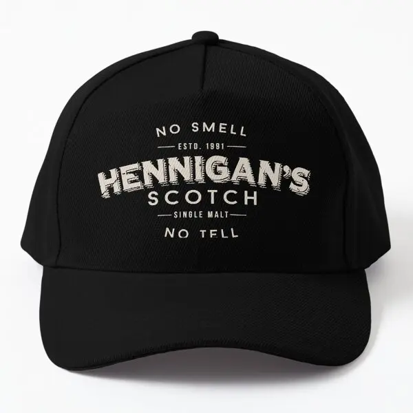 Gorra de béisbol Hennigans Scotch para hombre, sombrero impreso, Hip Hop, deporte, capó, sol, Primavera Czapka informal de pez negro, Casquette