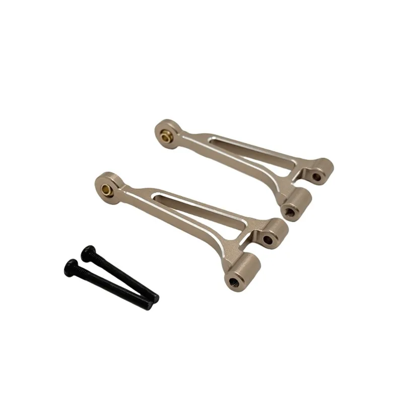 Piezas de brazo superior trasero de repuesto para coche teledirigido, mejora de Metal, aptas para coche de Control remoto MJX 1/14 14211