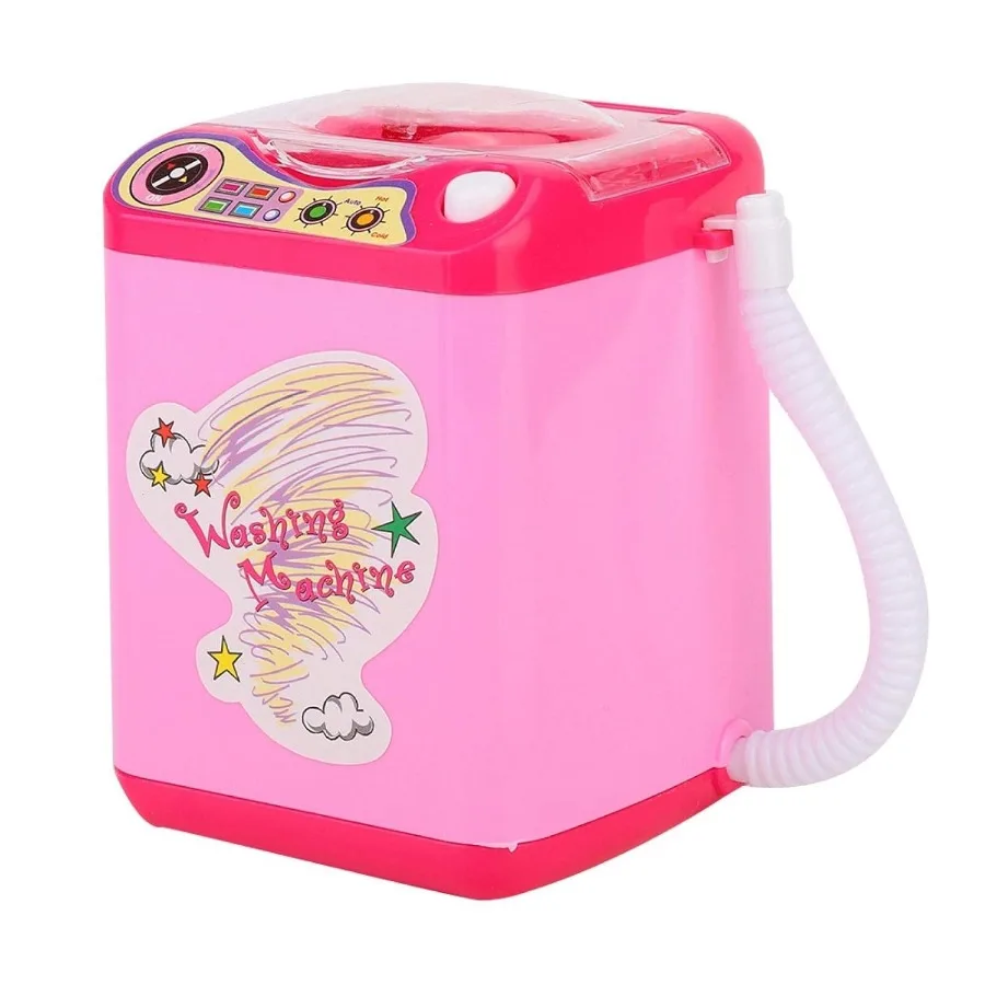 Makeup Washing Machine Simulation Mini Makeup Brush Cleaner Electric Make up Sponge Puff Cleaner Device Automatic Cosmetic Tool