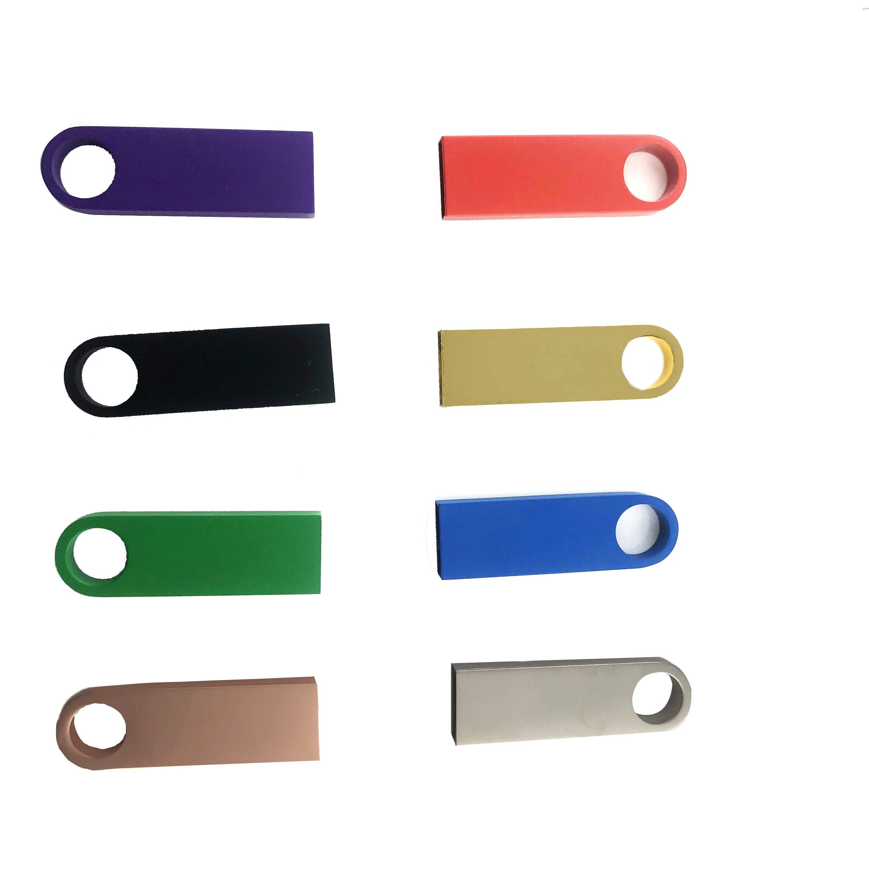 맞춤형 UV 인쇄 레이저 조각 로고, 컬러 메탈 USB 3.0 고속 플래시 드라이브, 8GB, 16GB, 32GB, 64GB, 128GB, 10 개/로트 무료