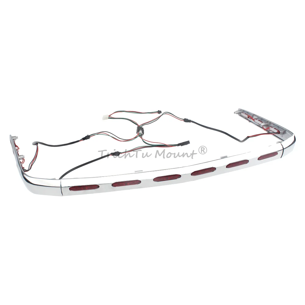 Motorcycle LED Saddlebag Trunk Accent Decor Trim Light Fit For Honda Gold Wing GL1800 Airbag Audio 2001-2010