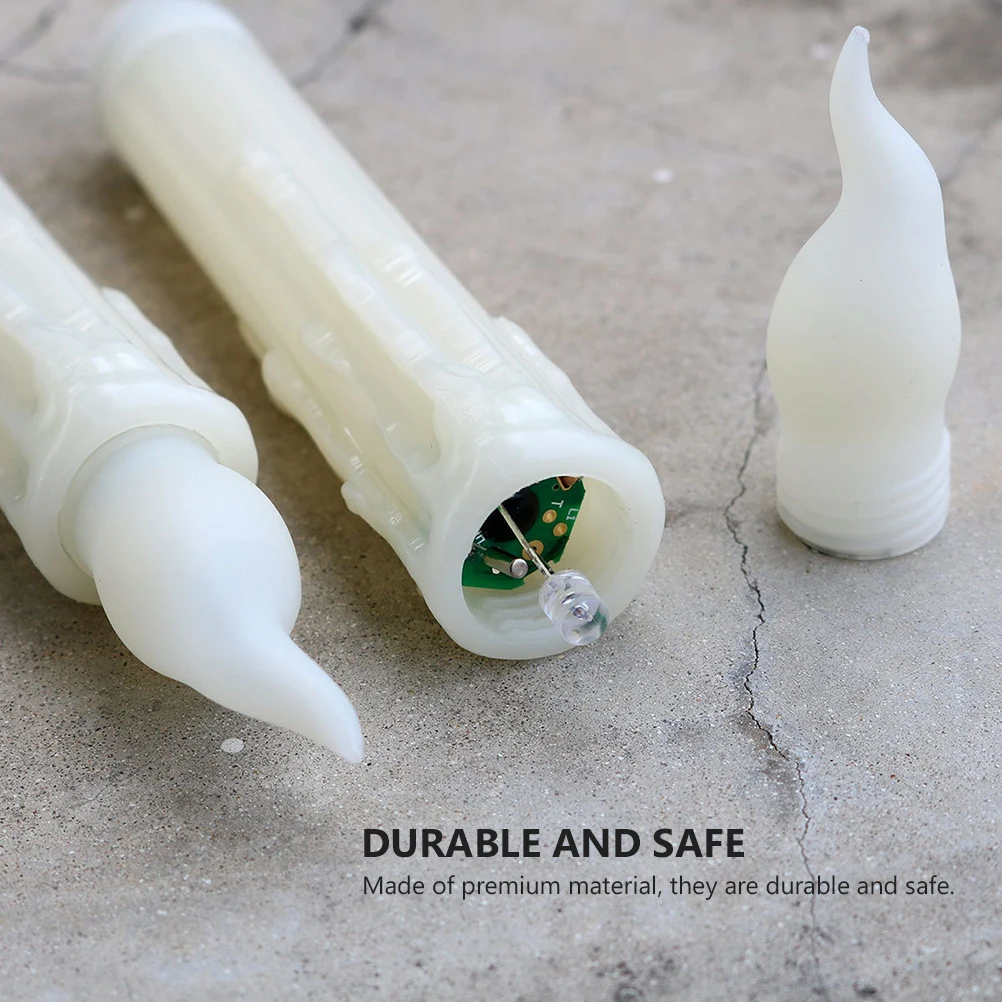 

6pcs Electronic C les Warm White 17x2 C Light 0cm Remote Control Decorative Lights for Party