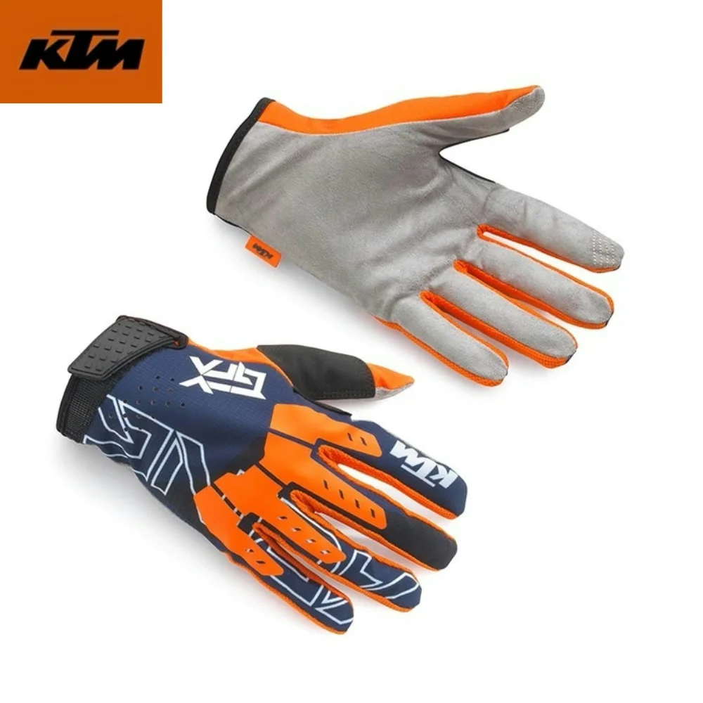 6 KTM Motorcycle gloves, Off-road, Downhill Mountain Bike DH MX MTB motorcycle gloves, Off-road series