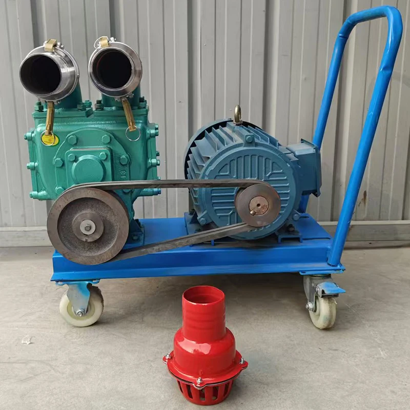 Pompa per acque reflue Pompa per fango sommergibile per laghetto per pesci Forte aspirazione delle acque reflue Velocità elevata e testa alta