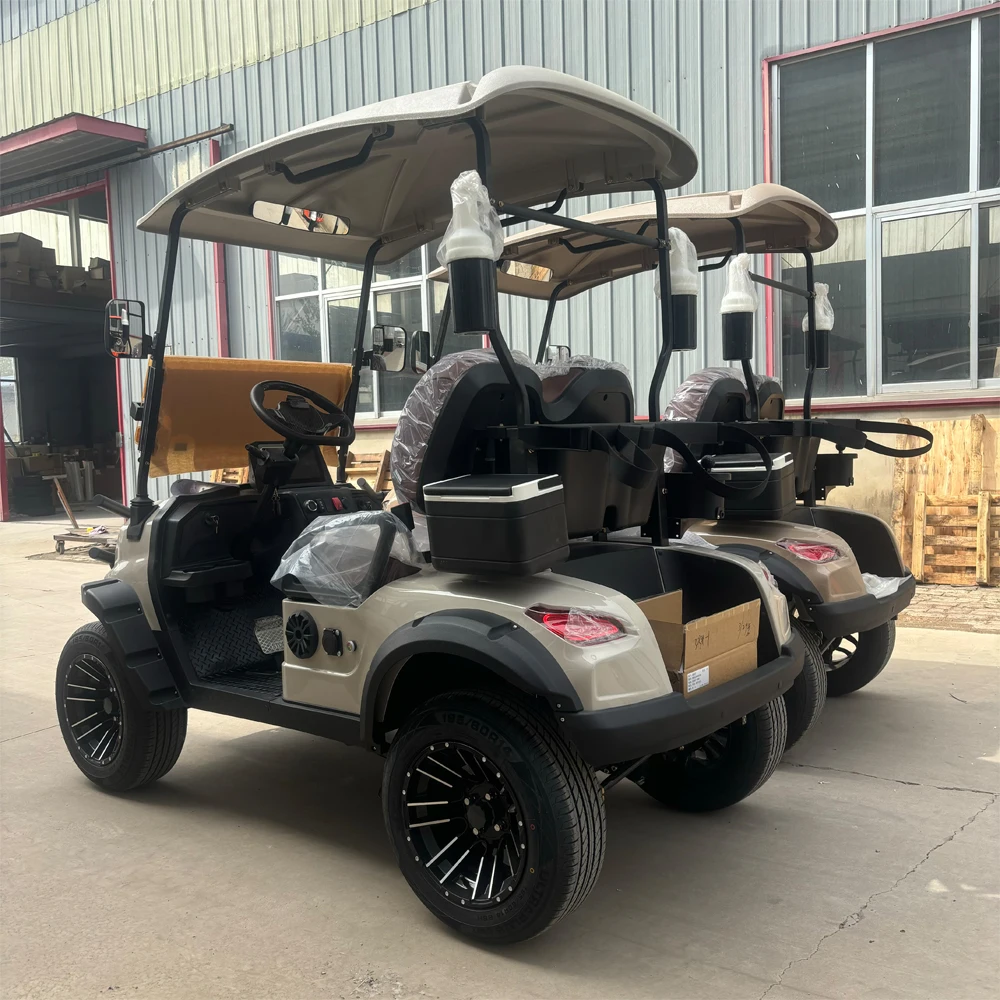 

Новейшая высококачественная 48 В 60 В с питанием от батареи, правое сиденье, легальная тележка для гольфа для продажи, 2-местный электромобиль для гольфа