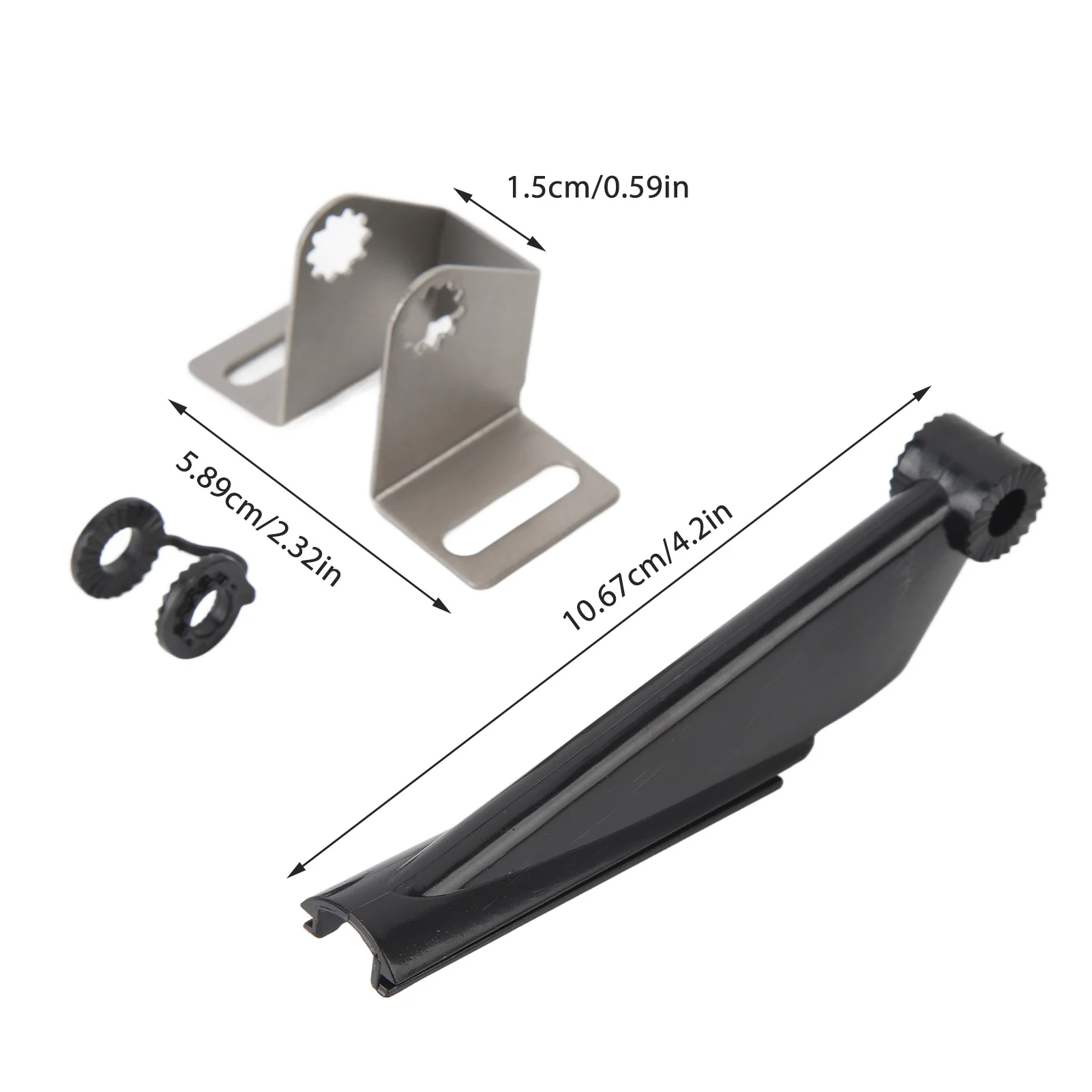 Transducer Bracket 000 10262 001 Shockproof Strong Structure Skimmer Transom Mount Fit for Lowrance image 3