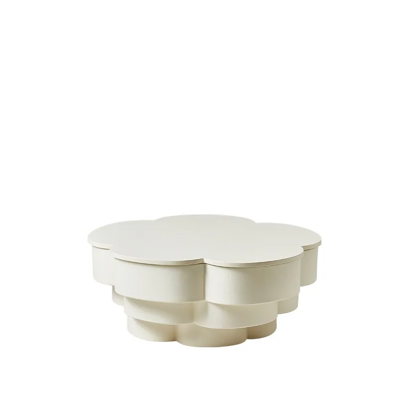 Cream wind living room cloud small coffee table light luxury creative tea table combination