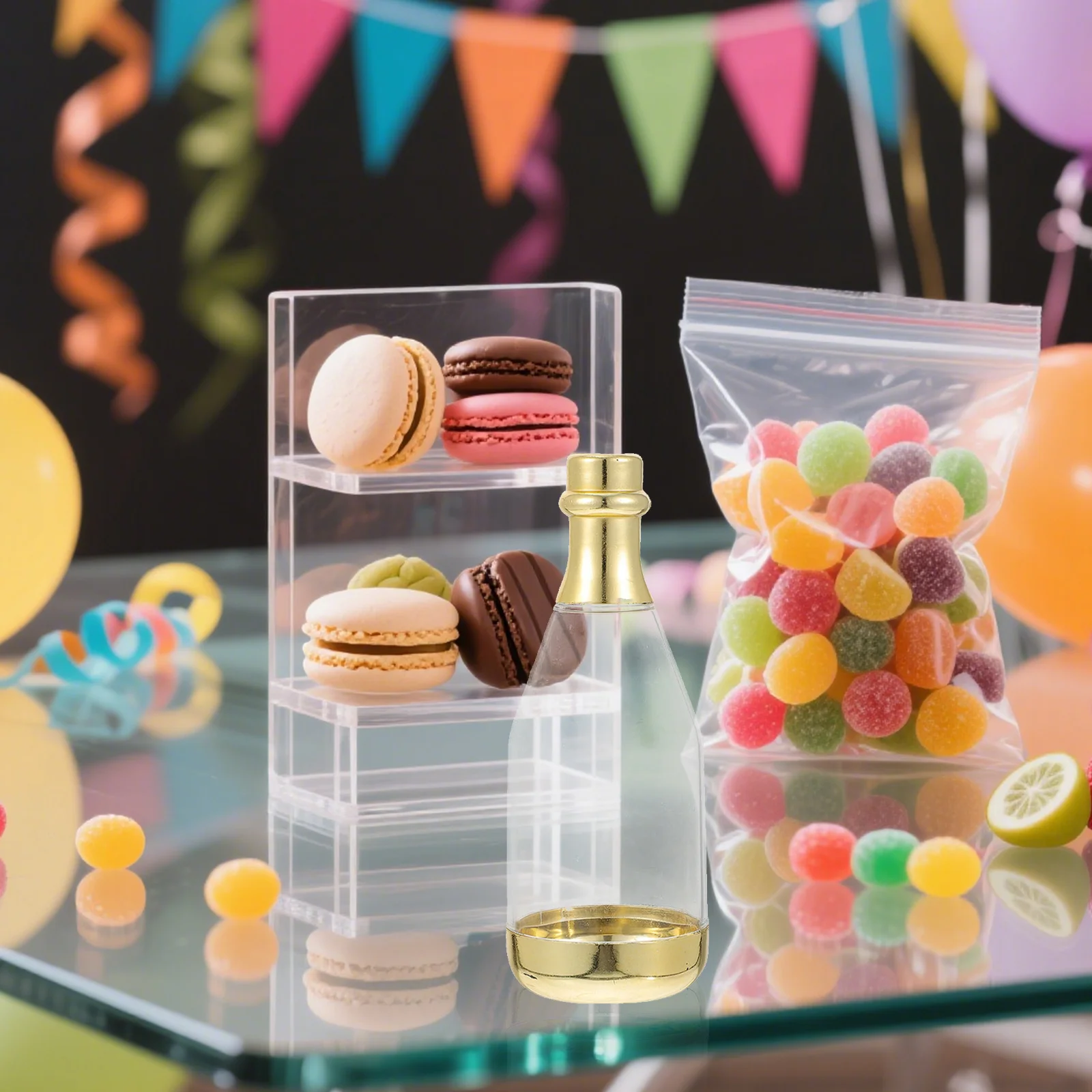 

24pcs Bottle Candy Boxes Mini Bottles Bulk For Wedding Party Favors Bridal Shower Decorative Containers