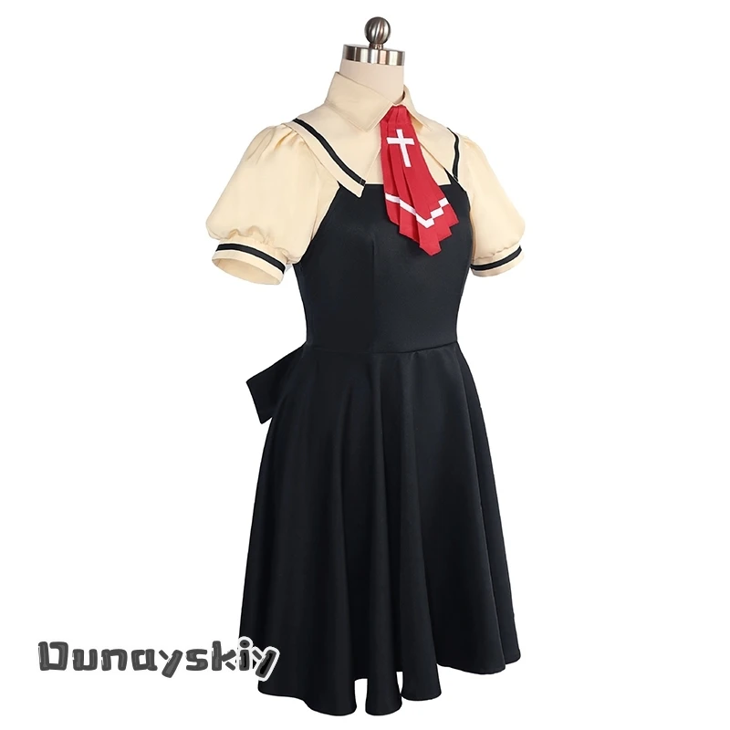 أزياء AIR Kamio Misuzu التأثيرية ربطة عنق هوائية، معطف، جوارب، فستان زي الحرم الجامعي أنيمي حفلة الهالوين لعب الأدوار JK فستان نسائي