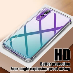 Luxury Soft Case For Huawei P20 P30 Lite Pro Protective Clear Case Mate 20 30 Lite Honor 20 Lite pro Silicone Back Cover