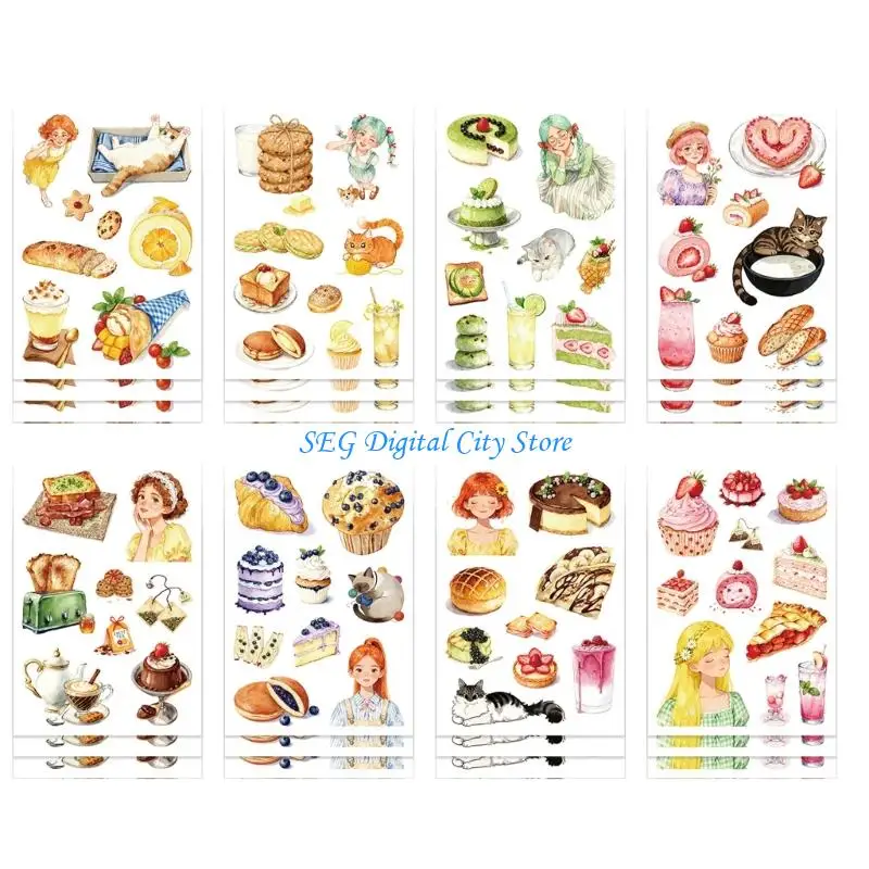 

U75B Kids Safe PVC Stickers 24Pcs DIY Puzzle Decals For Crafts Scrapbooking