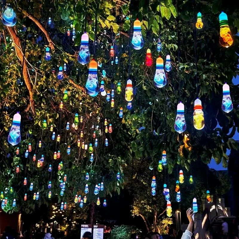 Les souhaits colorés extérieurs de LED regardent l'horloge de célébrité d'Internet dans le parc pittoresque