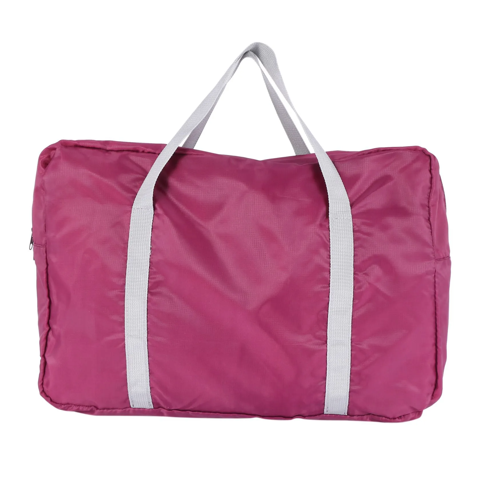 ABKW-2X 대용량 캐주얼 접이식 방수 수하물 보관 가방 여행용 파우치 핸드백 토트백 버건디