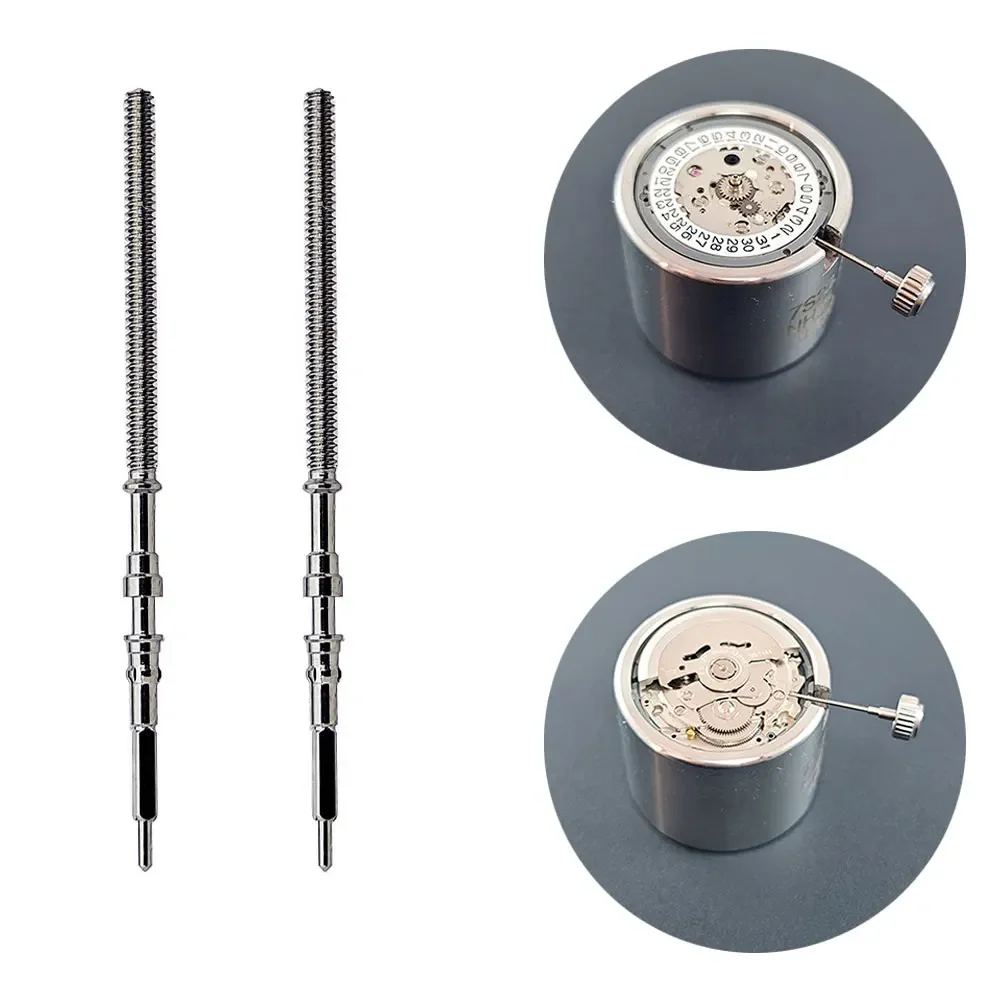 20/10/5/2 pezzi Kit Corona e Stelo in Acciaio per Movimento Orologio, Parti di Ricambio per Orologi con Movimento Seiko NH34 NH35 NH36 NH38 NH39