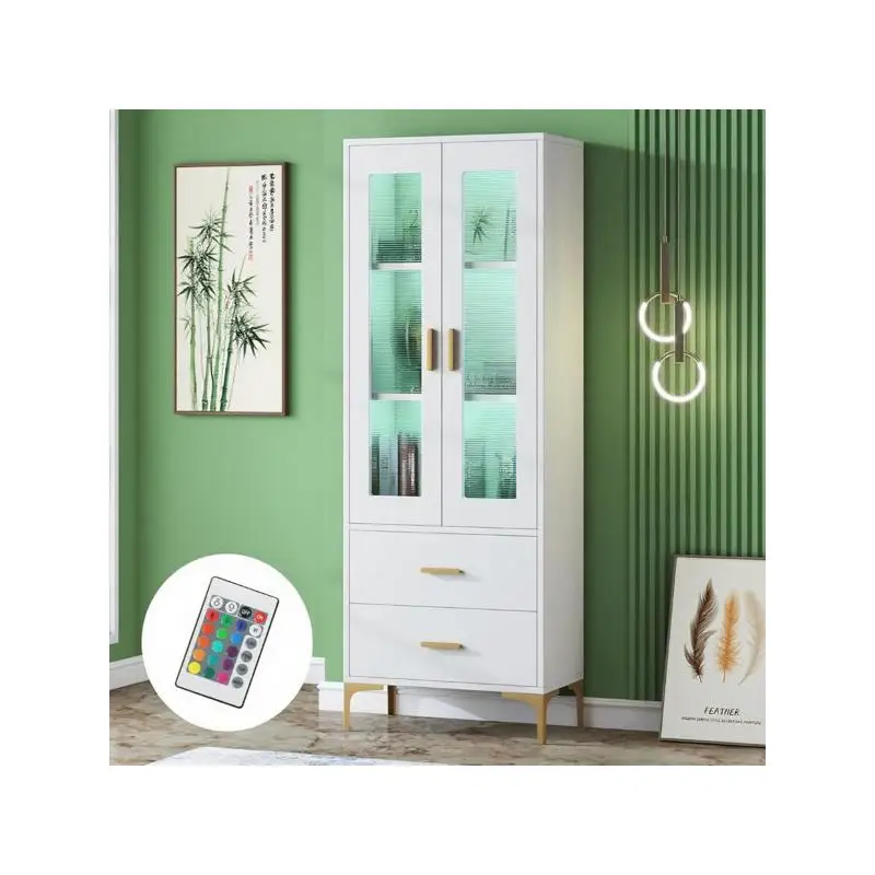 Storage Cabinet with Shelves for Books and Organizational Needs