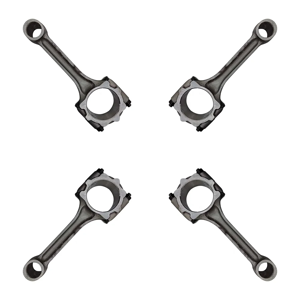 4PCS Connecting Con Rod New Set For MITSUBISHI DELICA GALANT L300 L200 L400 2.0L 2.4L 2.0 L T 2.4 L T 80-13 MD193027 4G63 4G64