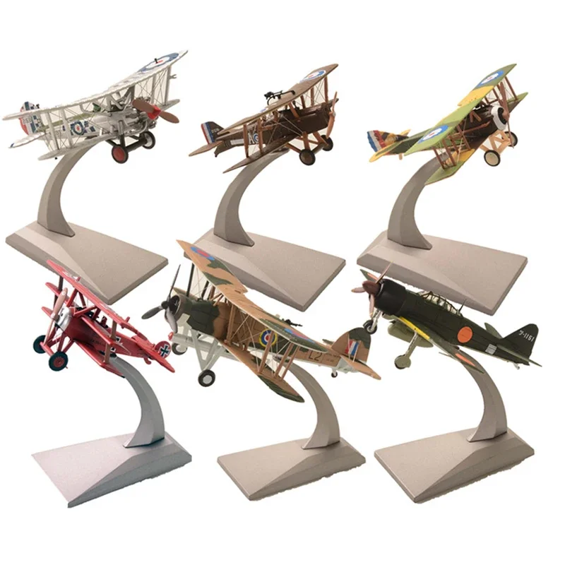 1/72 scale Double wings classic bulldog fokker Dr.1 SE.5a fighter aircraft airplane models toys for collections