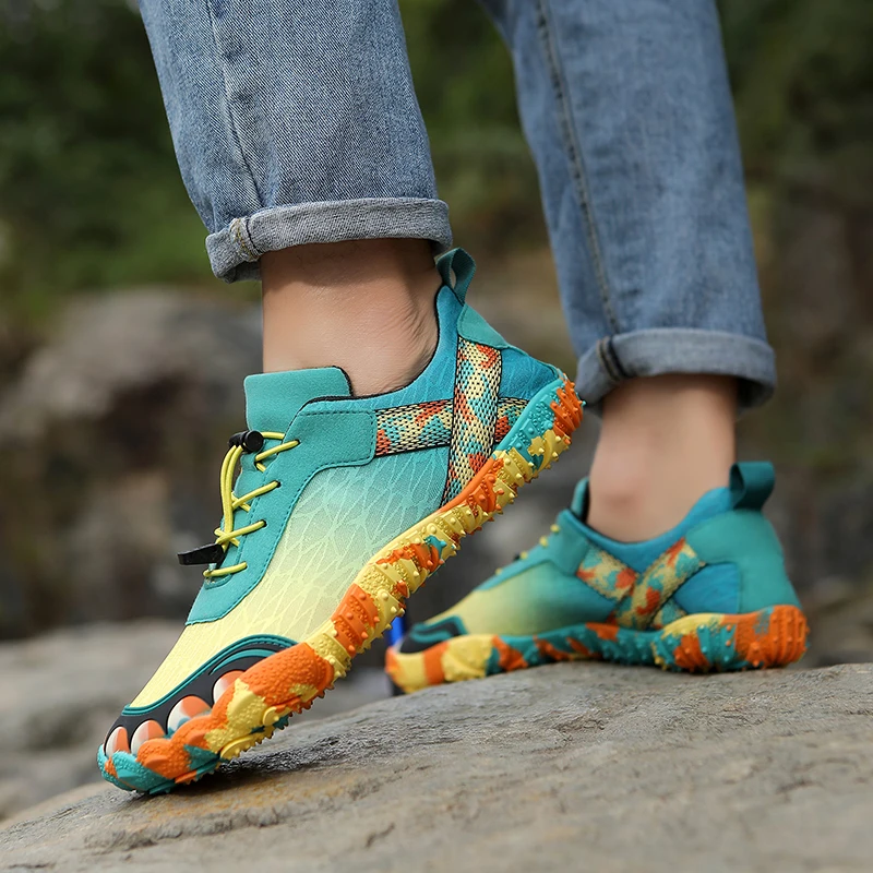 

Трансграничные новые кроссовки для речных тренировок, пара пляжных туфель, обувь для походов и альпинизма на открытом воздухе с пятью пальцами 36-46