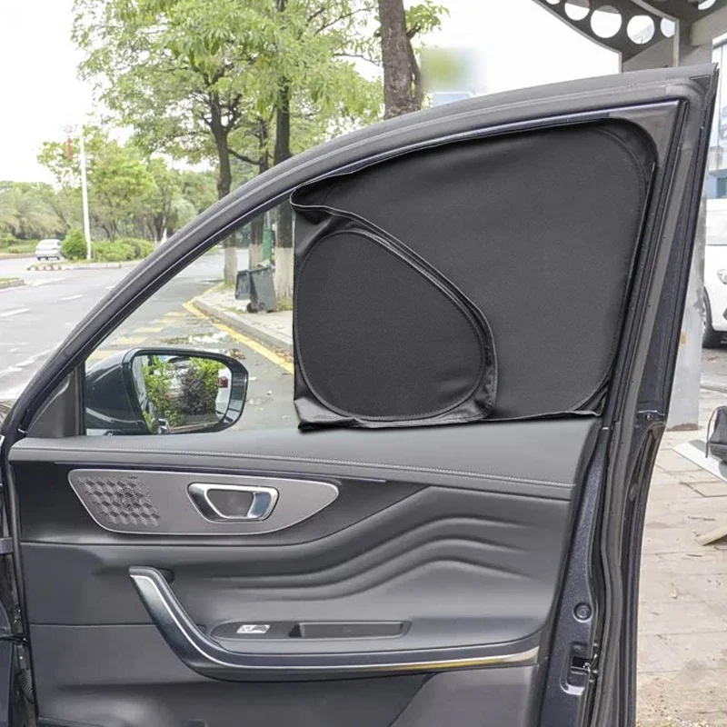 

For EXEED LX 2022-Present Car Black Window Privacy Sunshade Auto Anti-UV Heat Insulation Protect Cover Interior Accessory