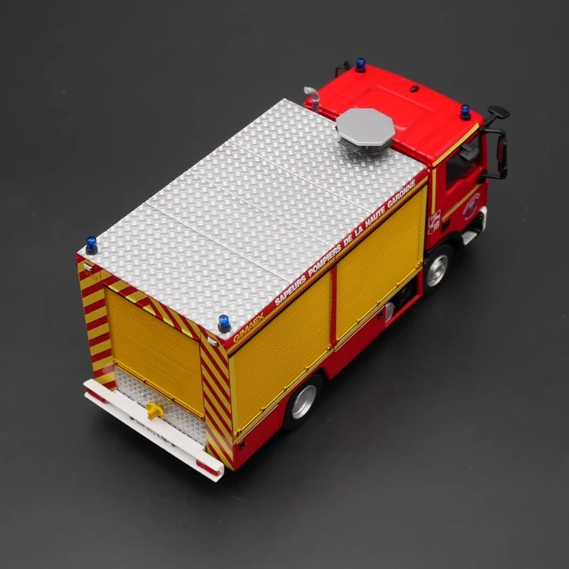 Ixo diecast escala 1:43 homem tgl caminhão liga modelo de motor de bombeiros produto acabado brinquedo adulto modelo estático ornamento exibição