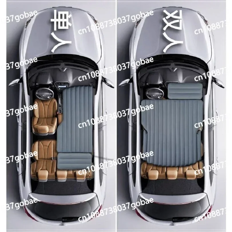 Non-inflatable pad universal car rear seat wooden board folding travel bed car co-pilot sleeping