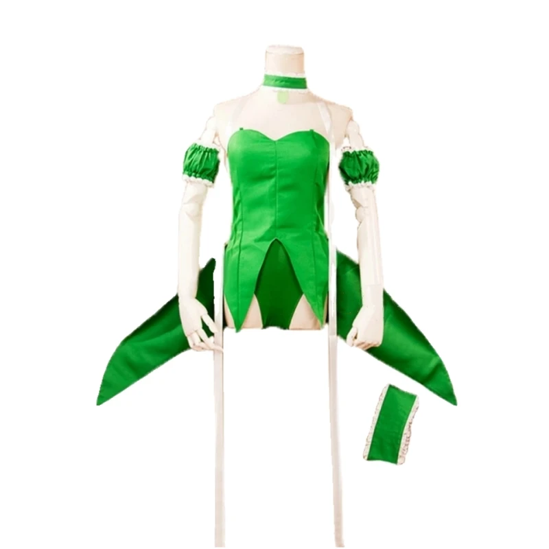 Anime Tokyo Mew Mew Retasu Midorikawa Cosplay Costume For Halloween Christmas Retasu Midorikawa Girl Mew Lettuce Maid Dress