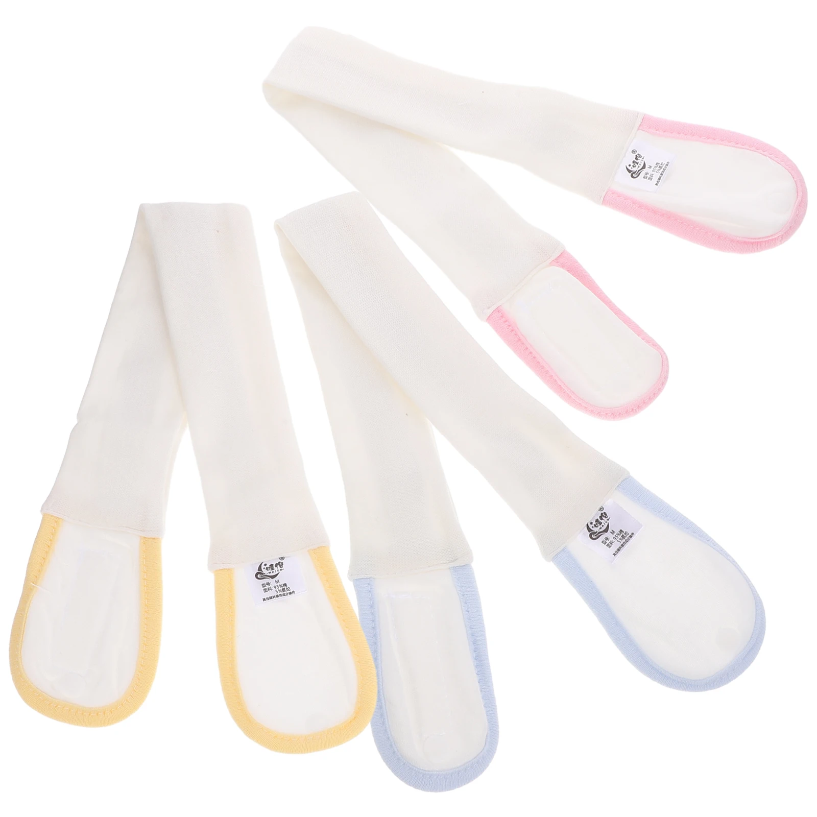 

3 Pcs Diaper Fixing Belt Cotton Baby Toddler Nappy Aids Newborn Adjustable Elastic Straps Prevent Slipping
