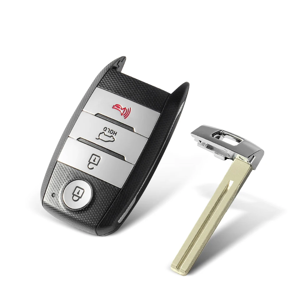 

Замена KEYYOU для Kia Sorento Sportage 2019-2020 Niro 2017-2020 Optima 2016-2020 4-кнопочный пульт дистанционного управления, чехол для умного ключа автомобиля