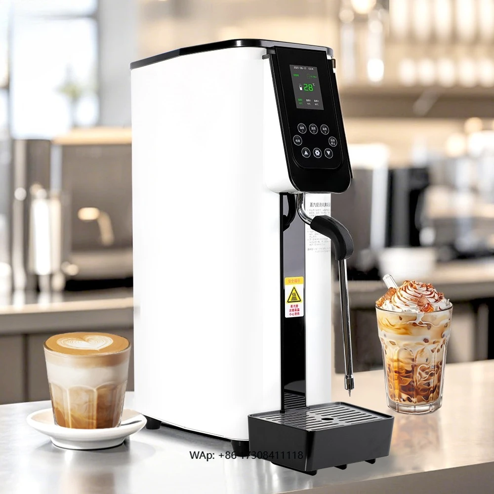 

Automatic milk tea machine heating steamer engine coffee cappuccino milk steamer stainless steel foam machine foaming machine