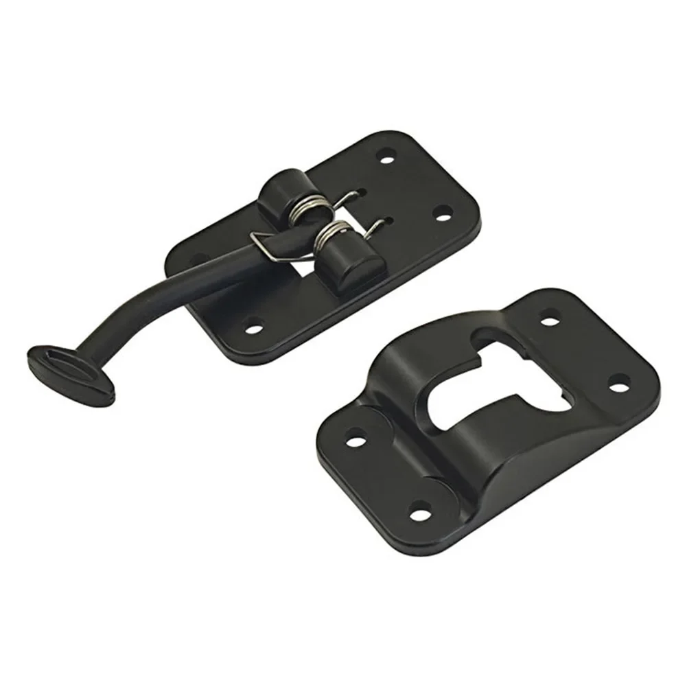 1pc RV T Style Door Latch Holder Catch For Trailer Camper Motor Home Left Hand Door UV Stabilizers Secure Left-Hand Door