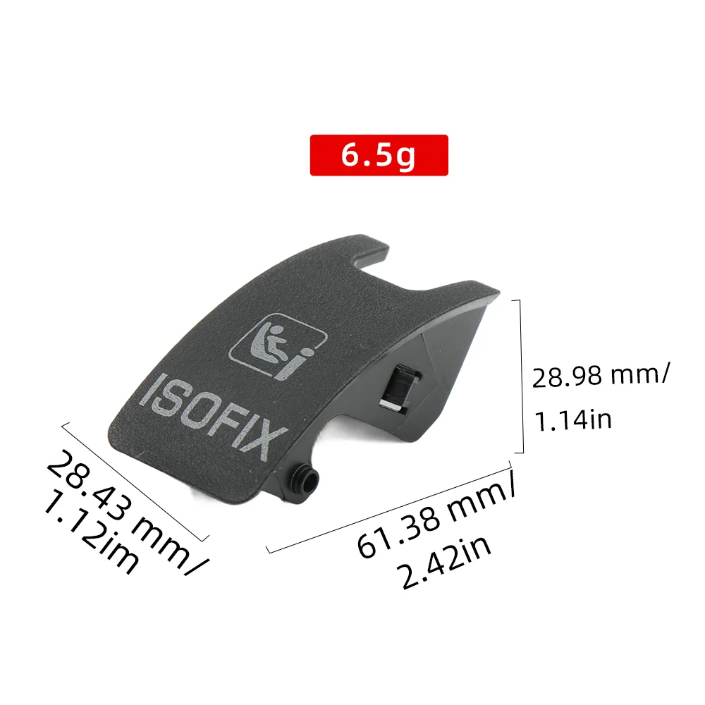 Rear Safety Seat Buckle ISOFIX Child Restraint Cover T4N2871PVJ For Range Rover Velar L560 P250 P400 Jaguar F‑PACE X761 P250