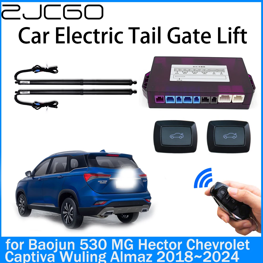 

ZJCGO Power Trunk Electric Suction Tailgate Intelligent Tail Gate Lift for Baojun 530 MG Hector Chevrolet Captiva Wuling Almaz