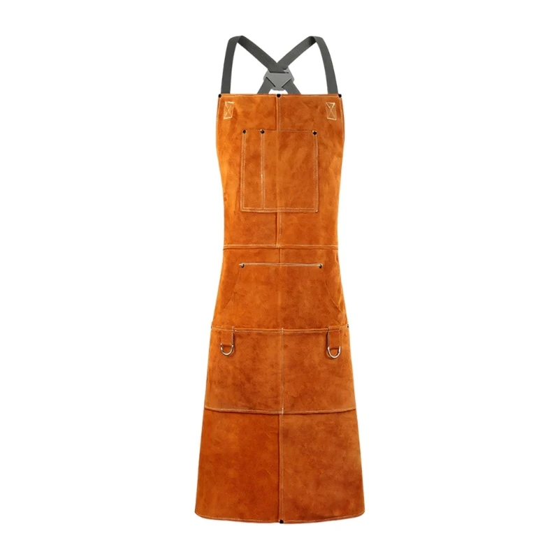 Heat Apron With Tool Pocket For Welders And Craftsmen 36X24Inch/42X24Inch