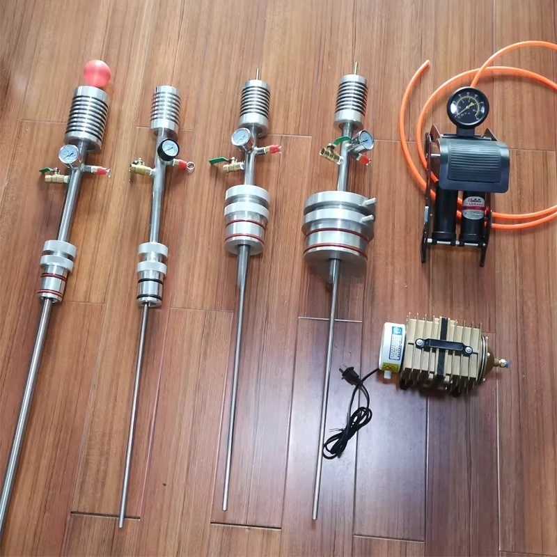 Upgrade the pressure liquid nitrogen extraction pump distribution to obtain liquid nitrogen large to small liquid nitrogen