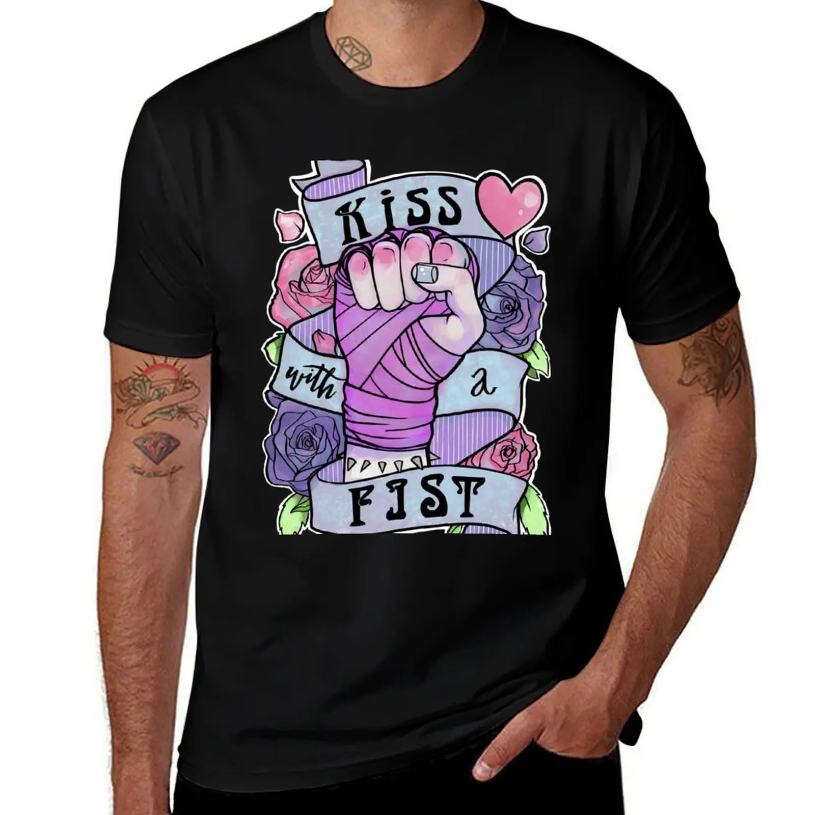 

Kiss with a Fist T-Shirt t shirt custom print cotton t shirts high quality T-Shirt