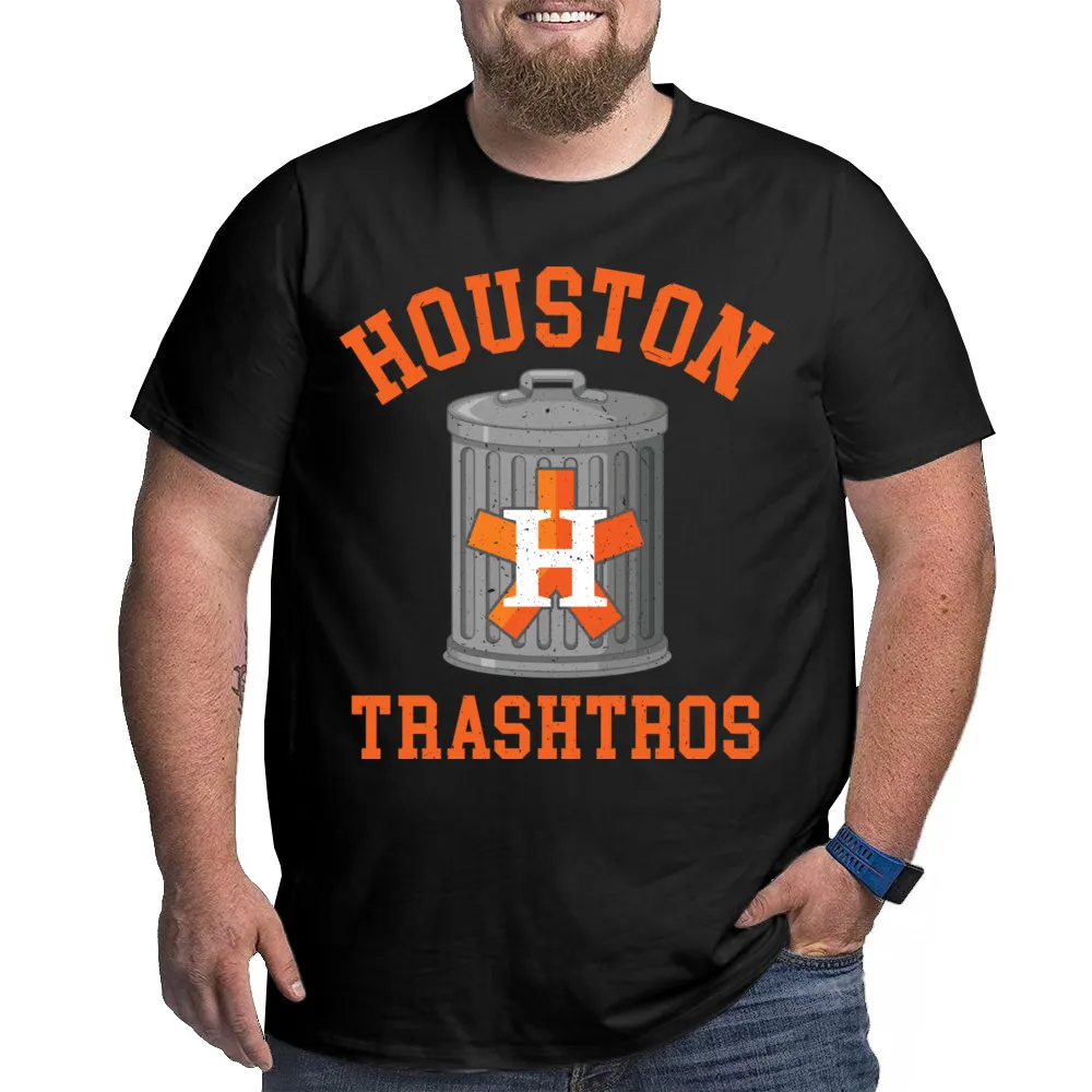 Houston Trashtros Funny Cheaters Cheated Premium Cotton Tees for Men Gift Tshirts Plus Size 6XL O-Neck Tops Tees Short Sleeve