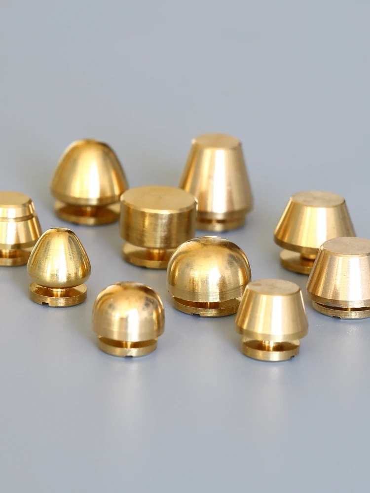 

Copper Foot Pure Brass Foot Nails Decorative Buckle Bottom Nails Nails Handmade Luggage Leather Goods Hardwar